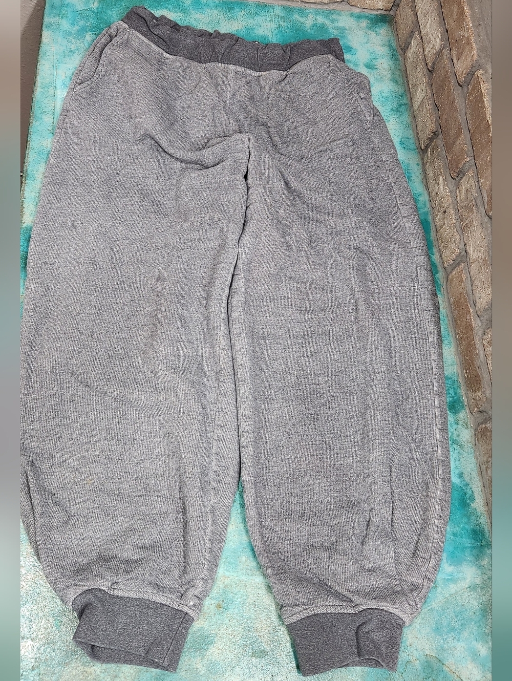 Left On Friday Field Day Sweatpants, Grey, Med. Pre-owned